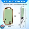 QBUC for KIA Key Fob Cover with keychian, Soft and Durable Key Cover TPU Car Key Holder Fit for Kia 2019-2023 Cerato Ceed Forte NIRO Sorento Seltos Soul Telluride 4 Buttons (G-Green)