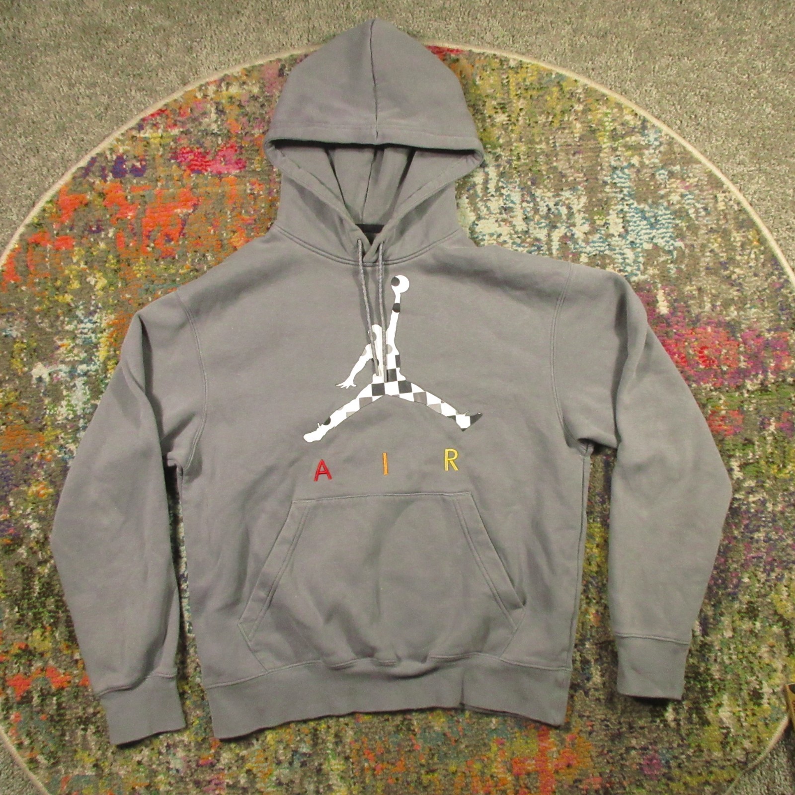 nike jordan jumpman hoodie grey