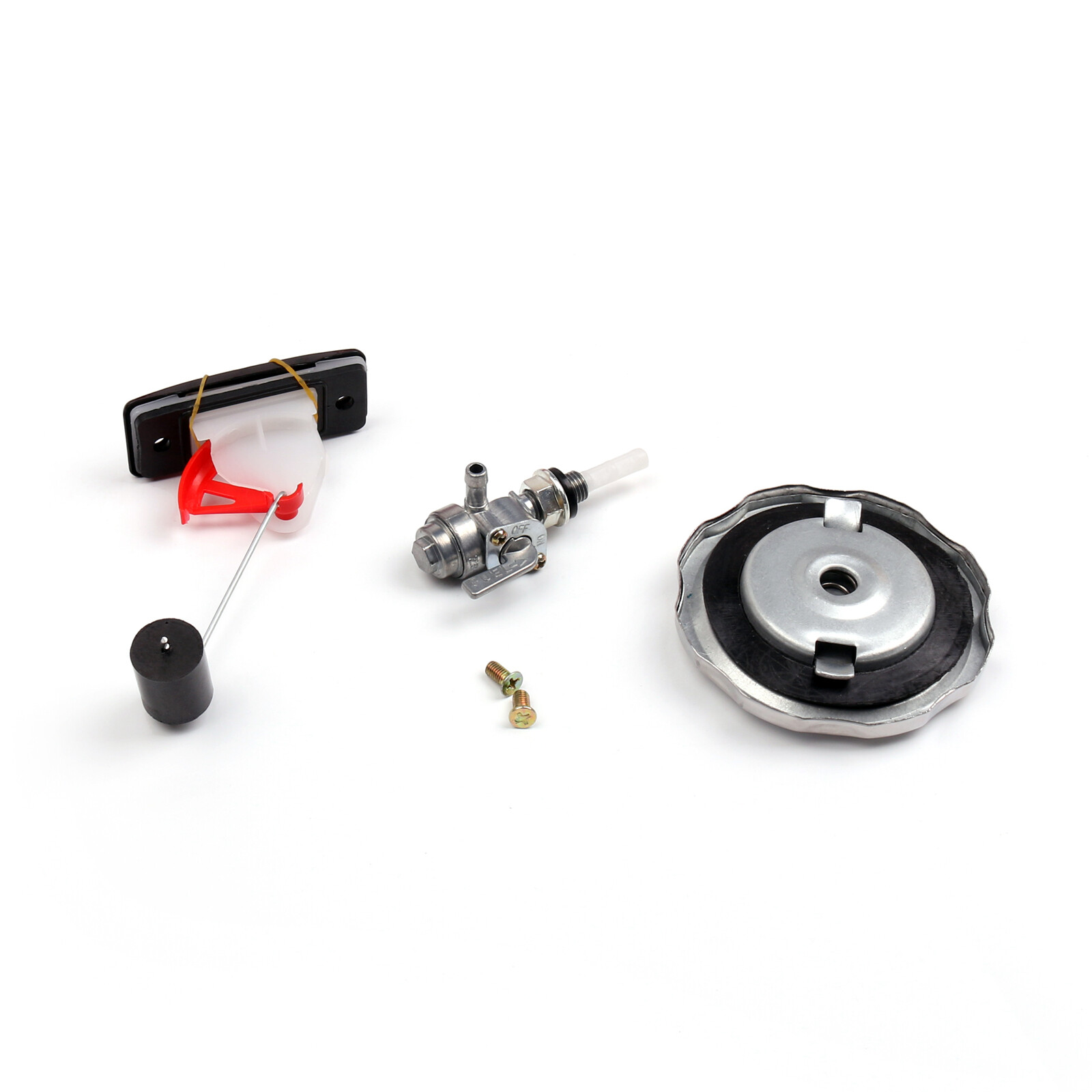 7 Gallon Secondary Gas Fuel Tank Generator Petcock Filter Gauge Cap USA