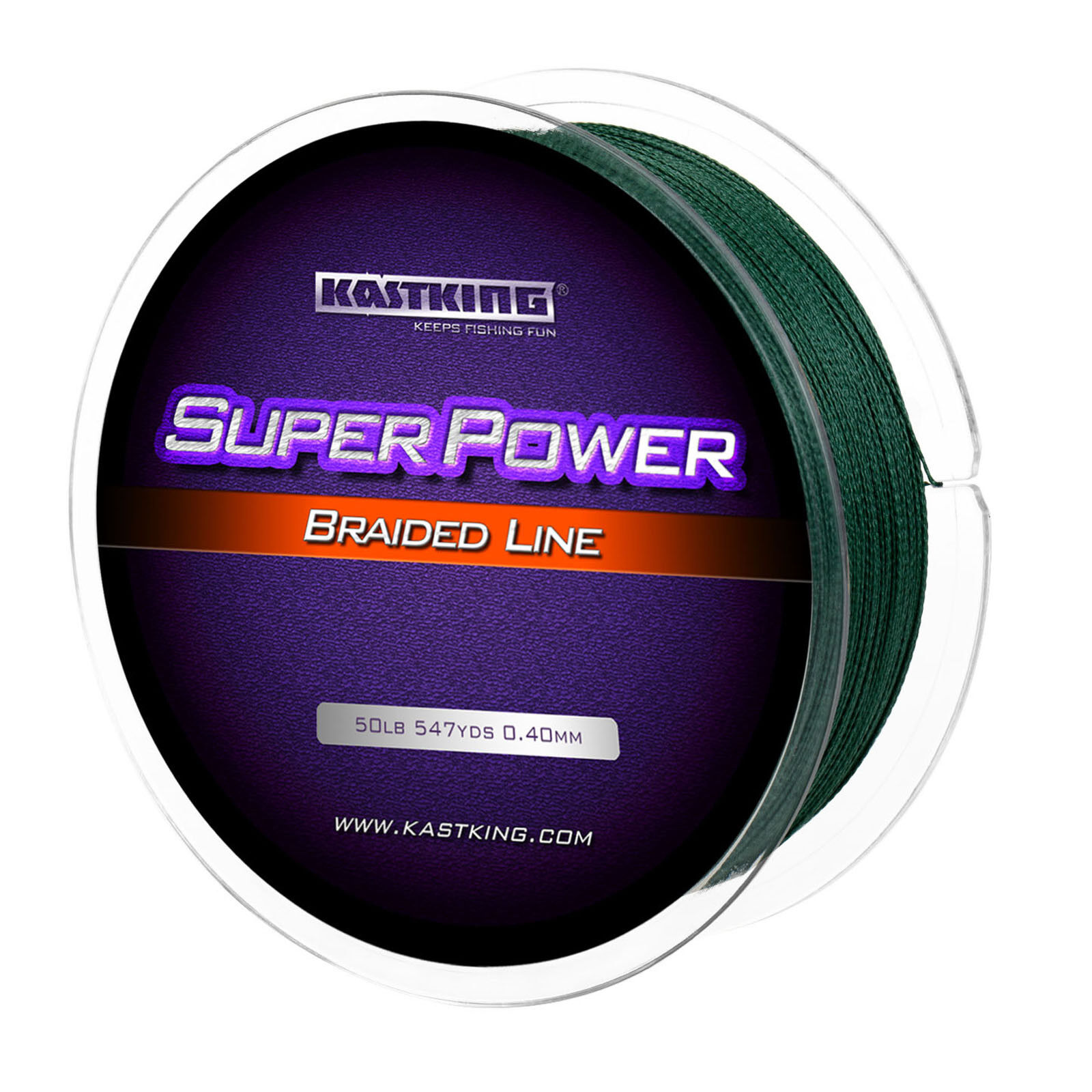 Color:Moss Green:KastKing SuperPower 137/300/500/1000M Braided Fishing Line 8LB-150LB line