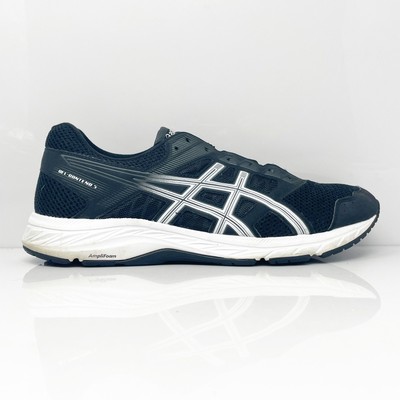 Мужские кроссовки Asics Gel Contend 5 1011A252 черные кроссовки размер 11 Вт, Черный, Gel Contend 5