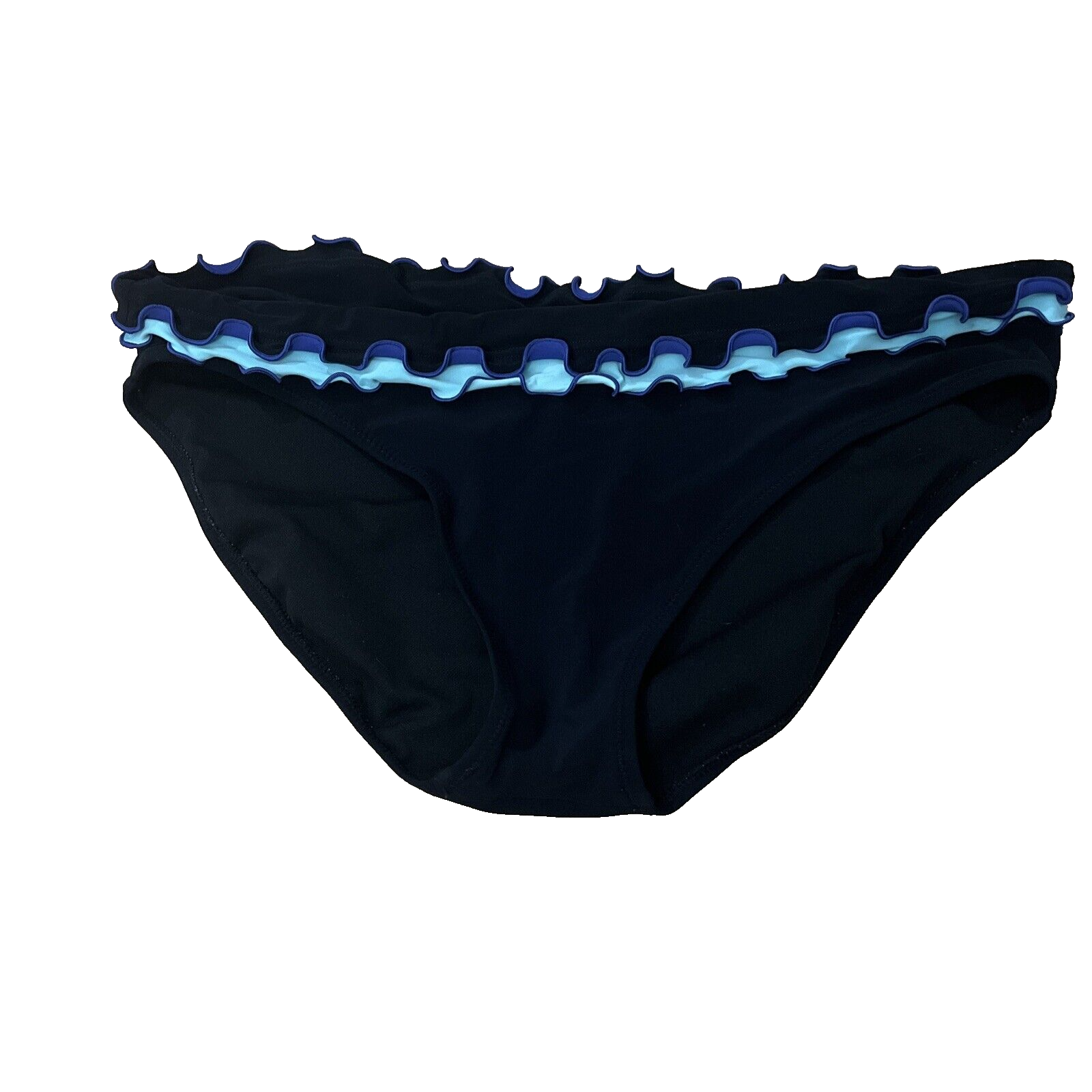 Profile By Gottex Womans Bikini Bottom Black 12 Geometric