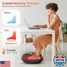 COMFIER Shiatsu Foot Massager Machine with Heat,FSA HSA Foot Massager for Neuropathy Plantar Fasciitis, Deep Kneading Feet Massager with Heat, Relax for Home Office,Up to Men Size 13