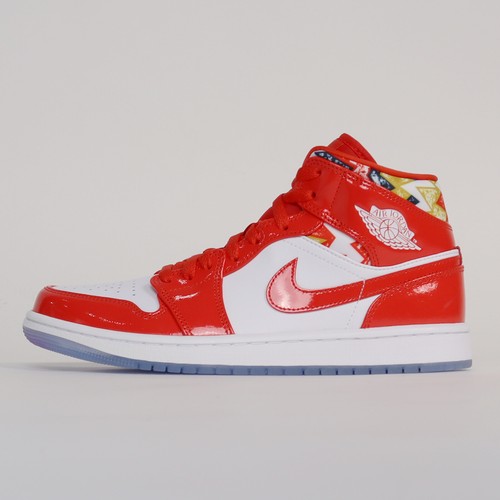 

Nike Air Jordan 1 Mid SE LEFT OUTSOLE DISCOLORATION Men US8.5 Casual DC7294-600, Красный, Air Jordan 1 Mid Se