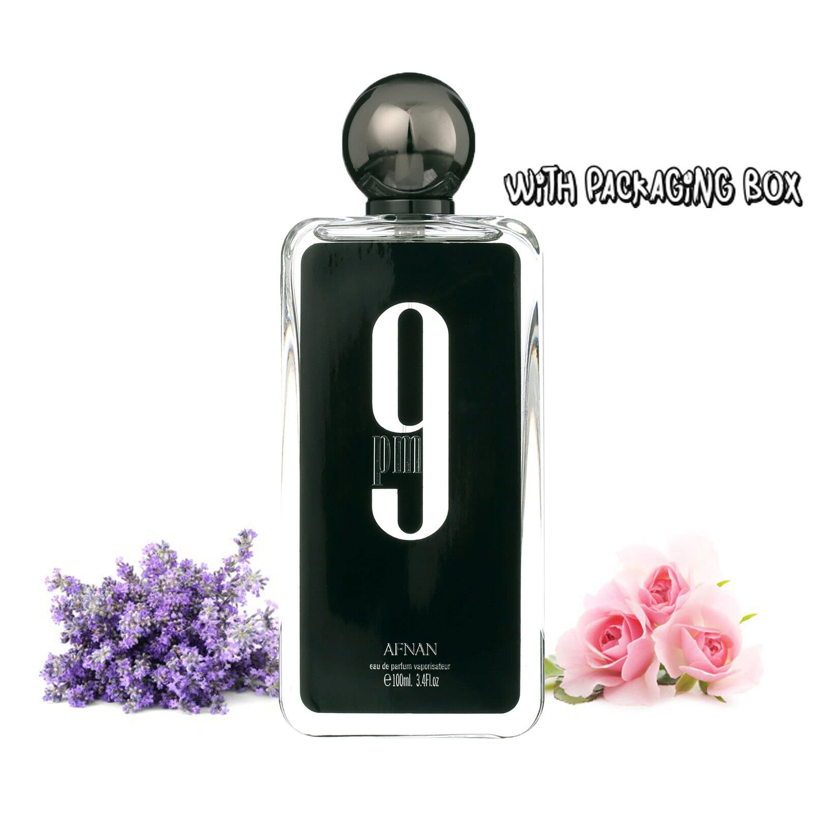 9 pm by Afnan 3.4 oz EDP Cologne for Men New In Box - Long 9 pm by Afnan 3.4 oz EDP Cologne for Men New In Box - Long