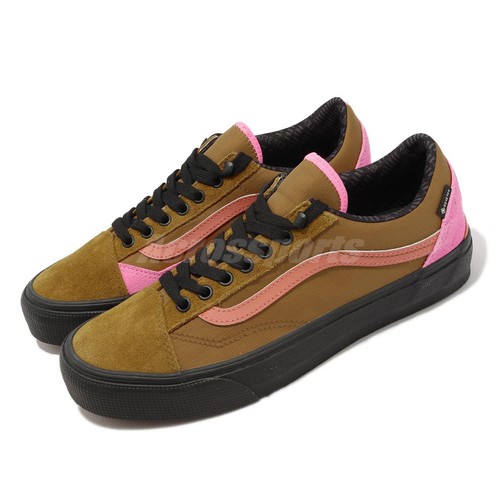 

Vans Old Skool Gore-Tex Golden Brown Black Мужская повседневная обувь унисекс VN0A4V9W9XS, Коричневый, Old Skool Gore Tex