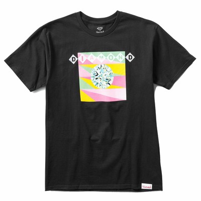 Diamond Supply Co.Herren Diamant Schnitt TShirt Schwarz Bekleidung Appa