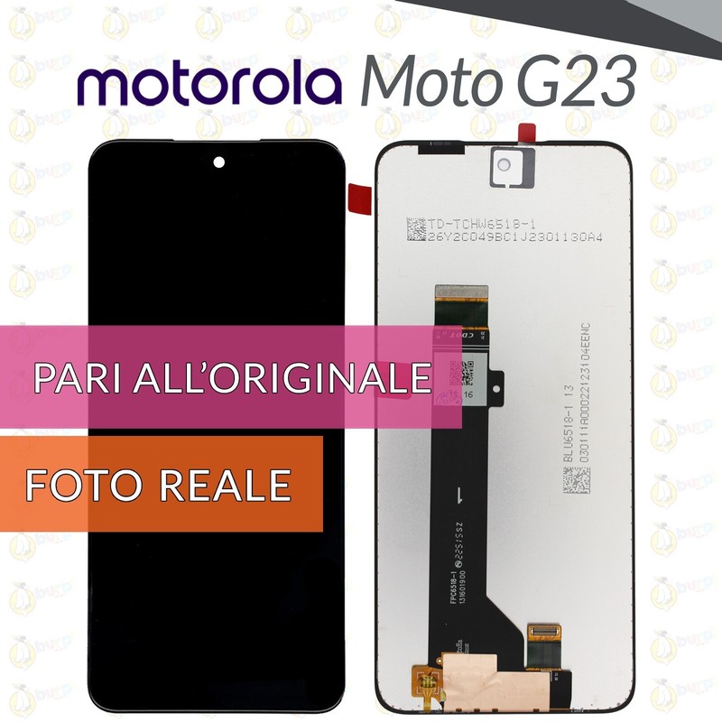 Display Motorola Moto G23 Xt-2333 Xt2333 Schermo Lcd + Touch Screen Vetro