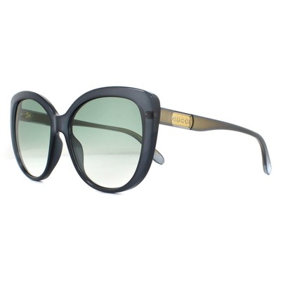 Pre-owned Gucci Sunglasses Gg0789s 004 Blue Green Gradient
