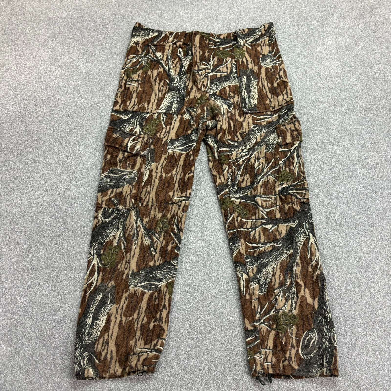 Realtree Trousers Adult Medium Brown Camo Workwear Baggy Realtree Trousers Adult Medium Brown Camo Workwear Baggy