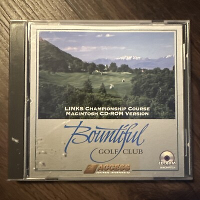 LINKS Championship Course - Bountiful Golf Club Utah (CDRom 1995) Macintosh