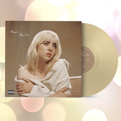 Billie Eilish Happier Than Ever LP レコード Billie Eilish - Happier Than Ever Limited Edition Light Blue