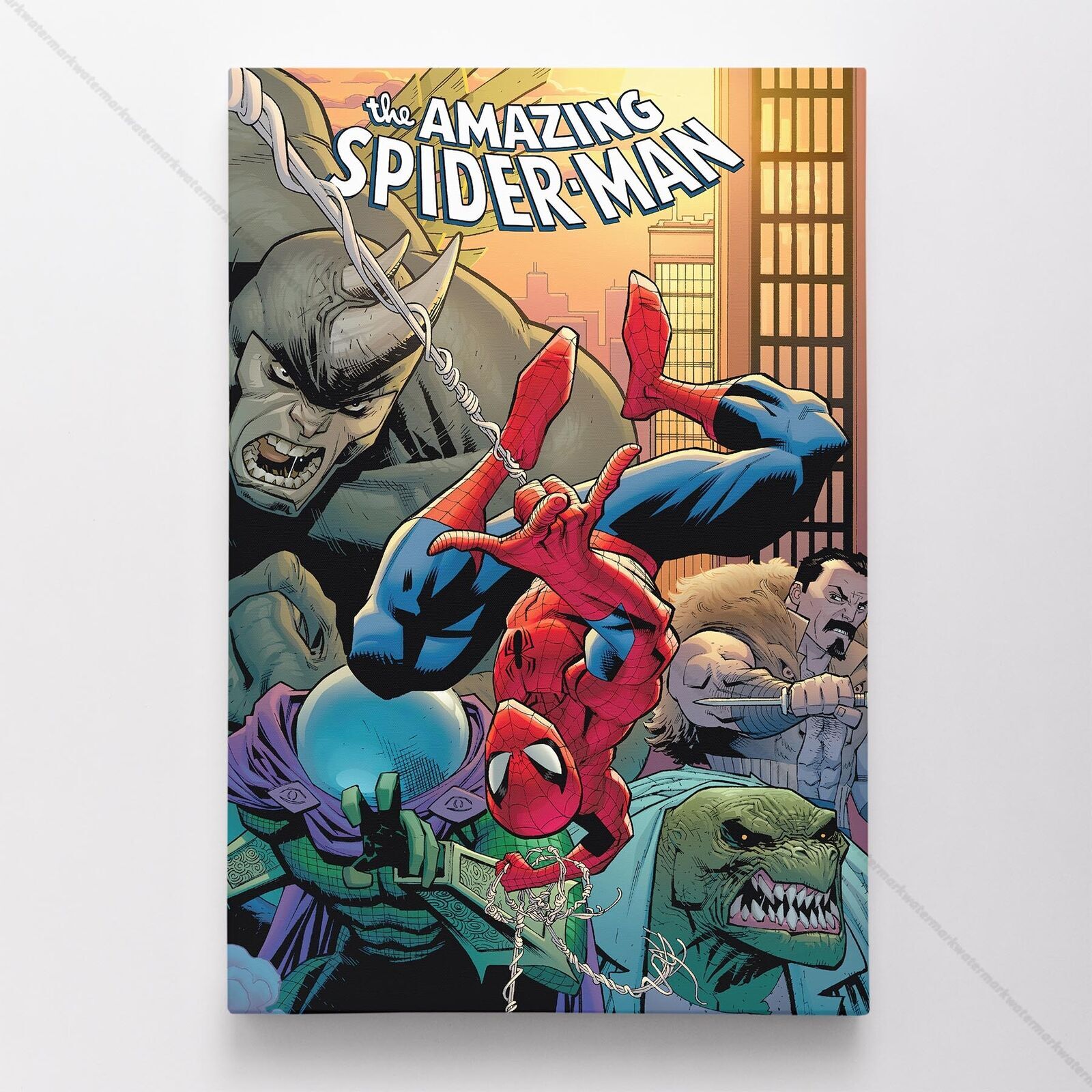 Spiderman Poster Canvas Amazing Spider-Man Vol 5 #1 Marvel Comic Book Art Print