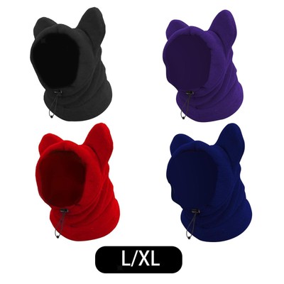 Dog Winter Ear Muffs Hat Head Wrap Dog Snood