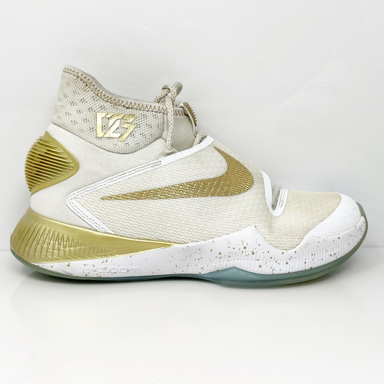 

Мужские баскетбольные кроссовки Nike Zoom Hyperrev 2016 864130-170, размер 8, Белый, Zoom Hyperrev 2016