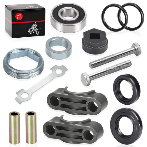 For YAMAHA Raptor 350 660 700 Steering Stem Bushing Bolt Bearing Seal Holder Nut