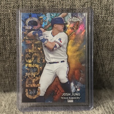 2023 Topps Chrome Update Crushed RC Josh Jung Rookie SP Case Hit #C-20 MINT