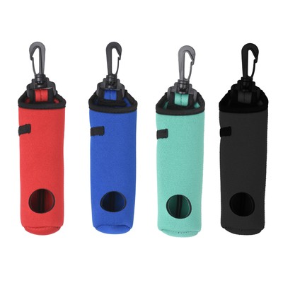 Golf Ball Tee Carry Bag Golf Ball Holder Keychain Portable Golf Carrying admired