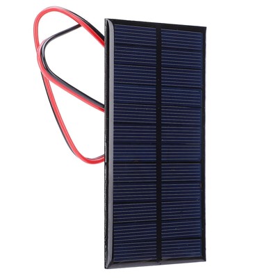 3pcs DC 6V 1W Solar Panel Cell Power Module Polycrystalline Silicon Solar Panel
