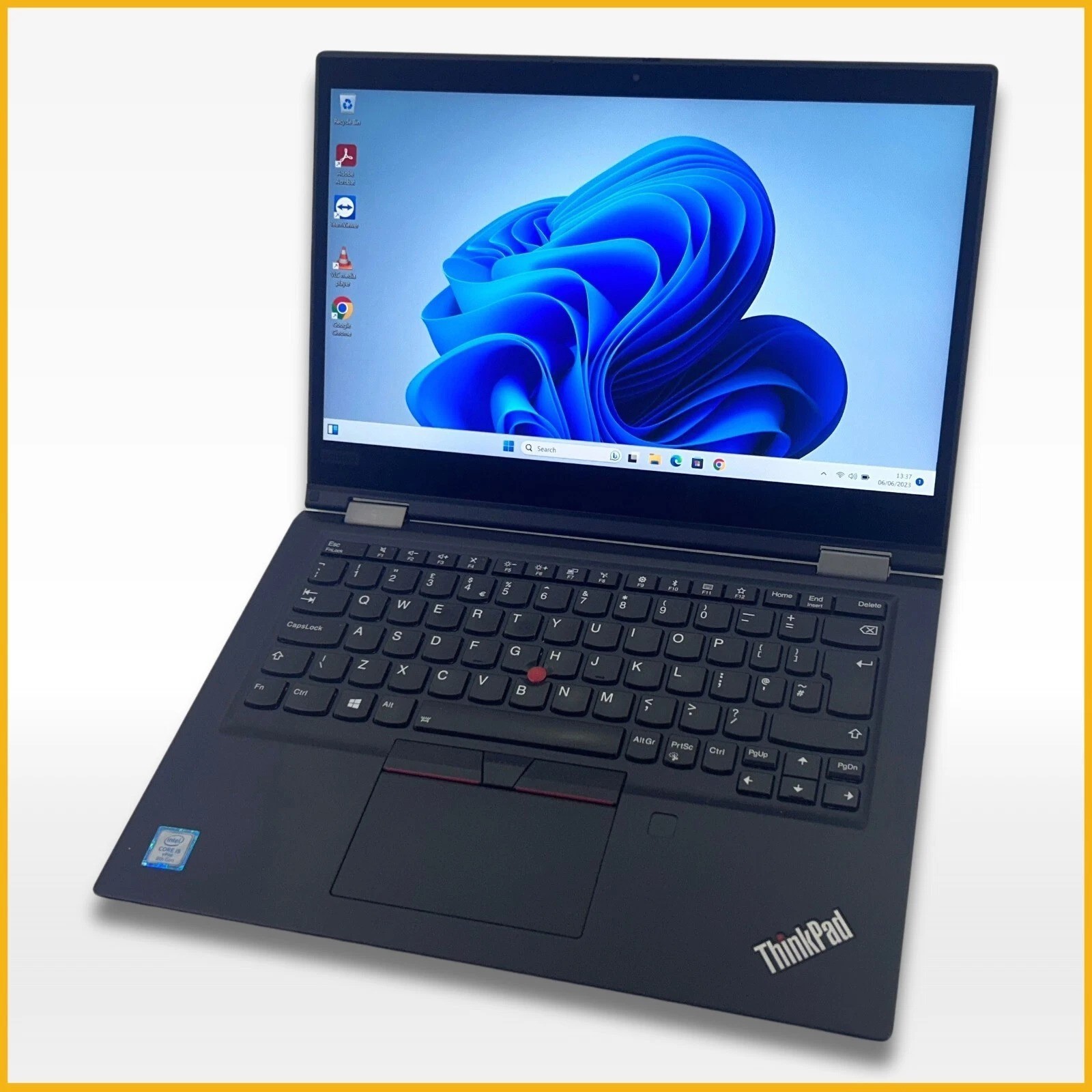 Lenovo ThinkPad X390 i5-8365U 1.60 GHZ 16GB 256 SSD Win 11