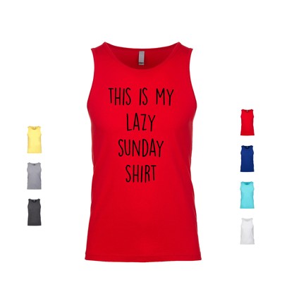 This Is My Lazy Sunday Shirt sessions relax family kids football Men's Tank