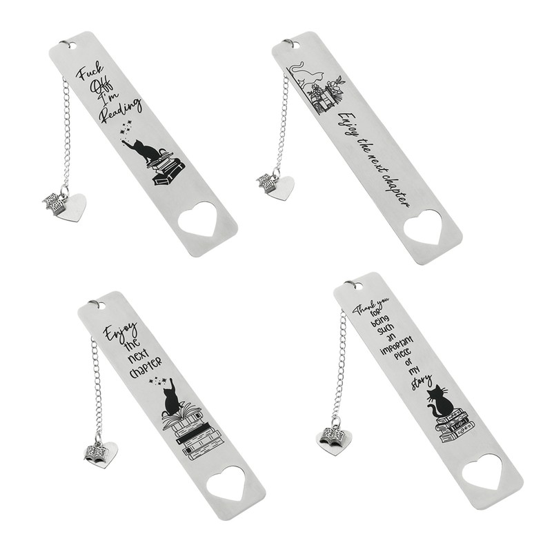 Stainless Steel Reading Page Book Mark For Kids Pleasure 1pc