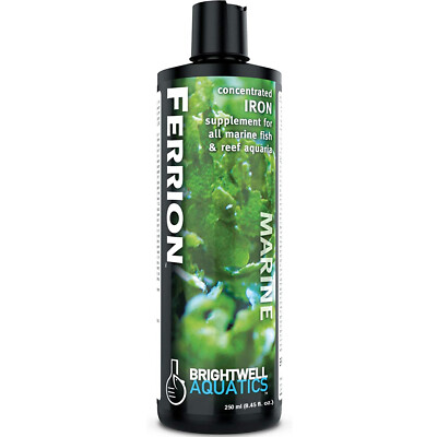 Brightwell Aquatics Ferrion 250mL Concentrated Liquid Iron Aquarium Supplement