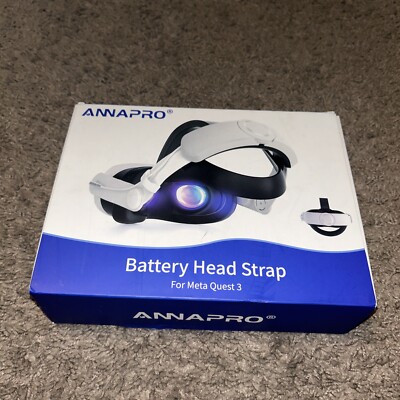 NEW Annapro Battery Head Strap for ''Meta Quest 3'' 6500mAH NEW