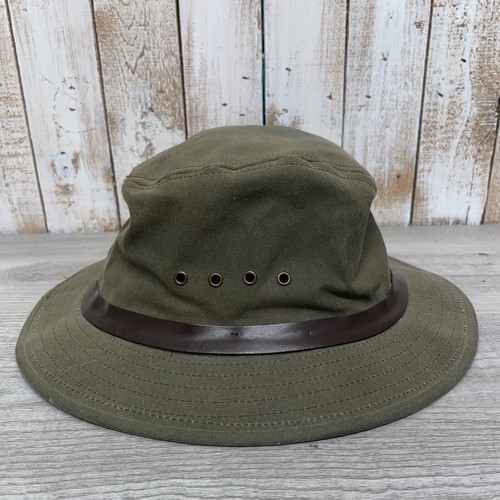 FILSON TIN PACKER HAT サイズXL FILSON TIN CLOTH PACKER HAT OTTER GREEN XL NWT | eBay