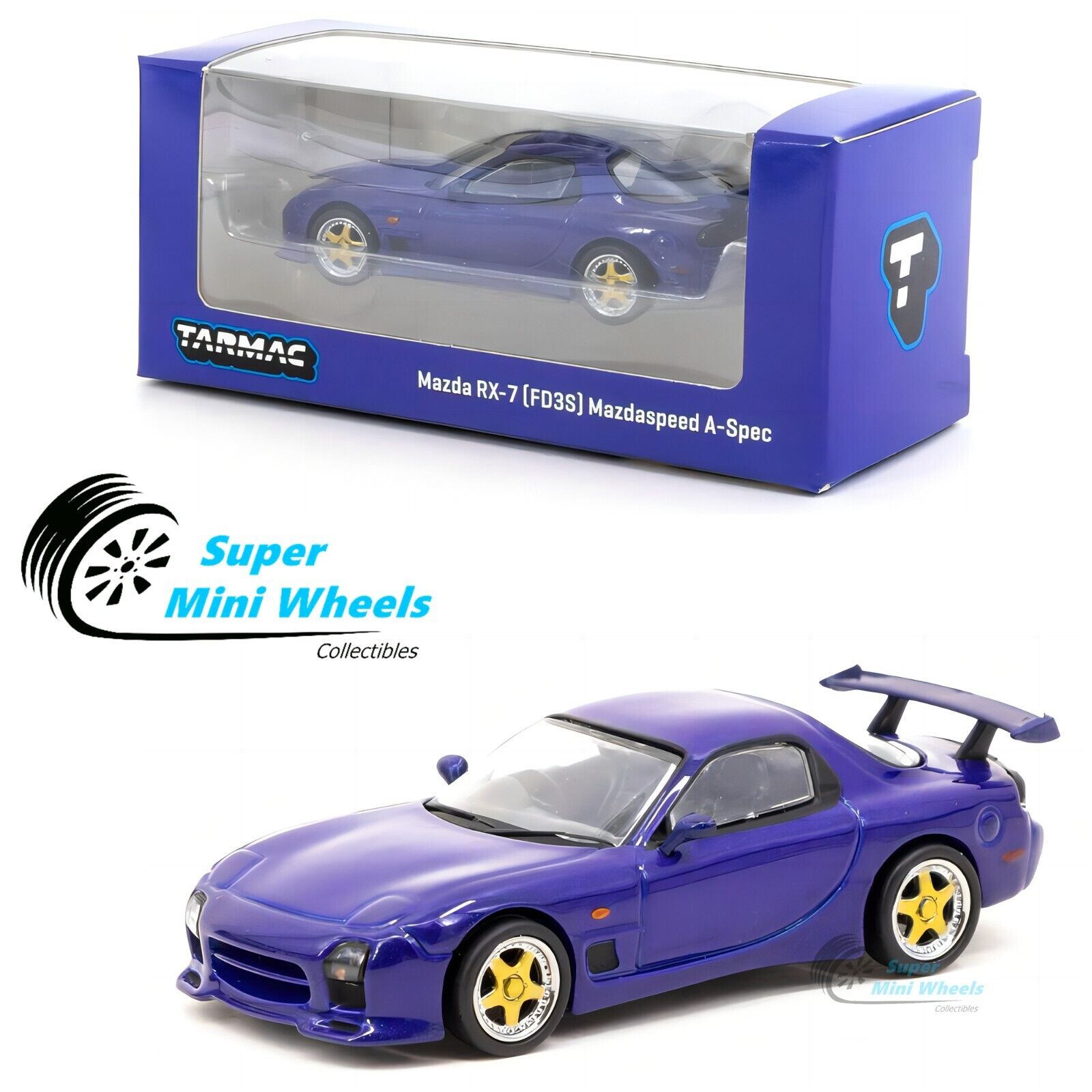 Tarmac Works 1:64 Mazda RX-7 FD3S Mazdaspeed A-Spec Tarmac Works 1:64 Mazda RX-7 FD3S Mazdaspeed A-Spec