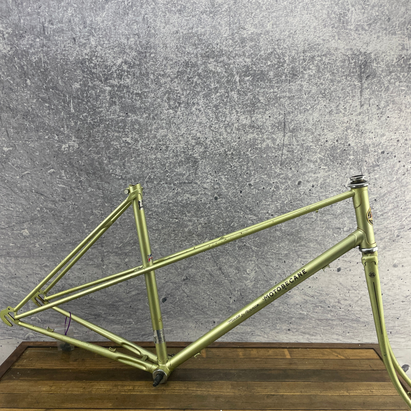 Vintage Motobecane Mixte Frame Set 50 cm Step Through Steel