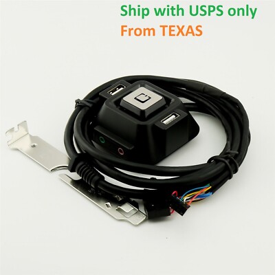 Practical Desktop Computer PC Case Power Supply ON/OFF Reset HDD Button Switch