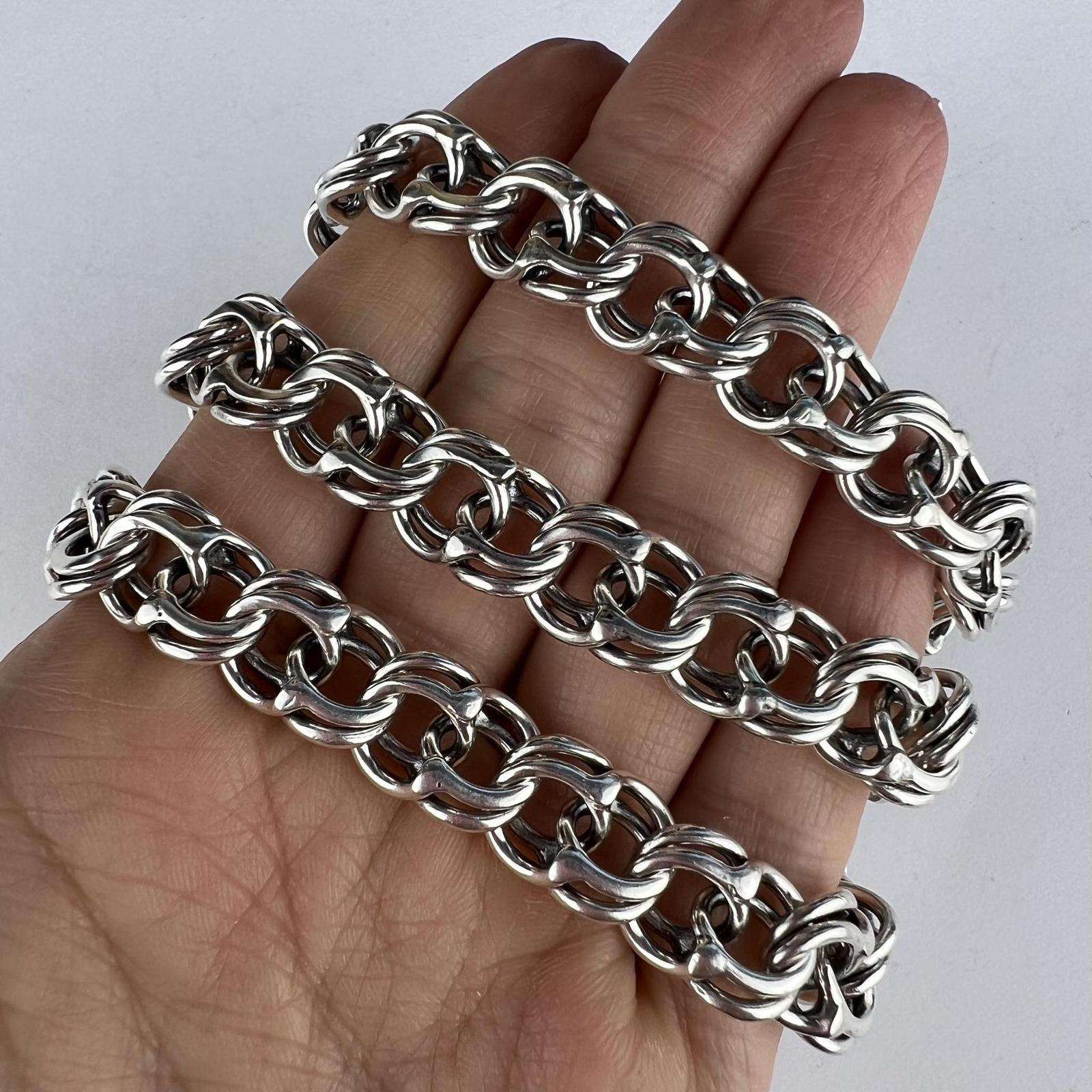 アクセサリー Silver 925 vintage necklace 85 gr Massive Vintage Sterling Silver 925 Men's Women's