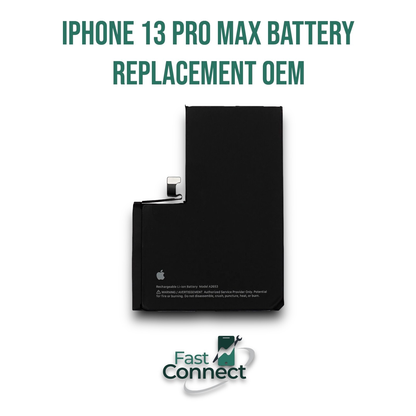 iPhone 13 Pro Max Battery Replacement Li-ion Original OEM