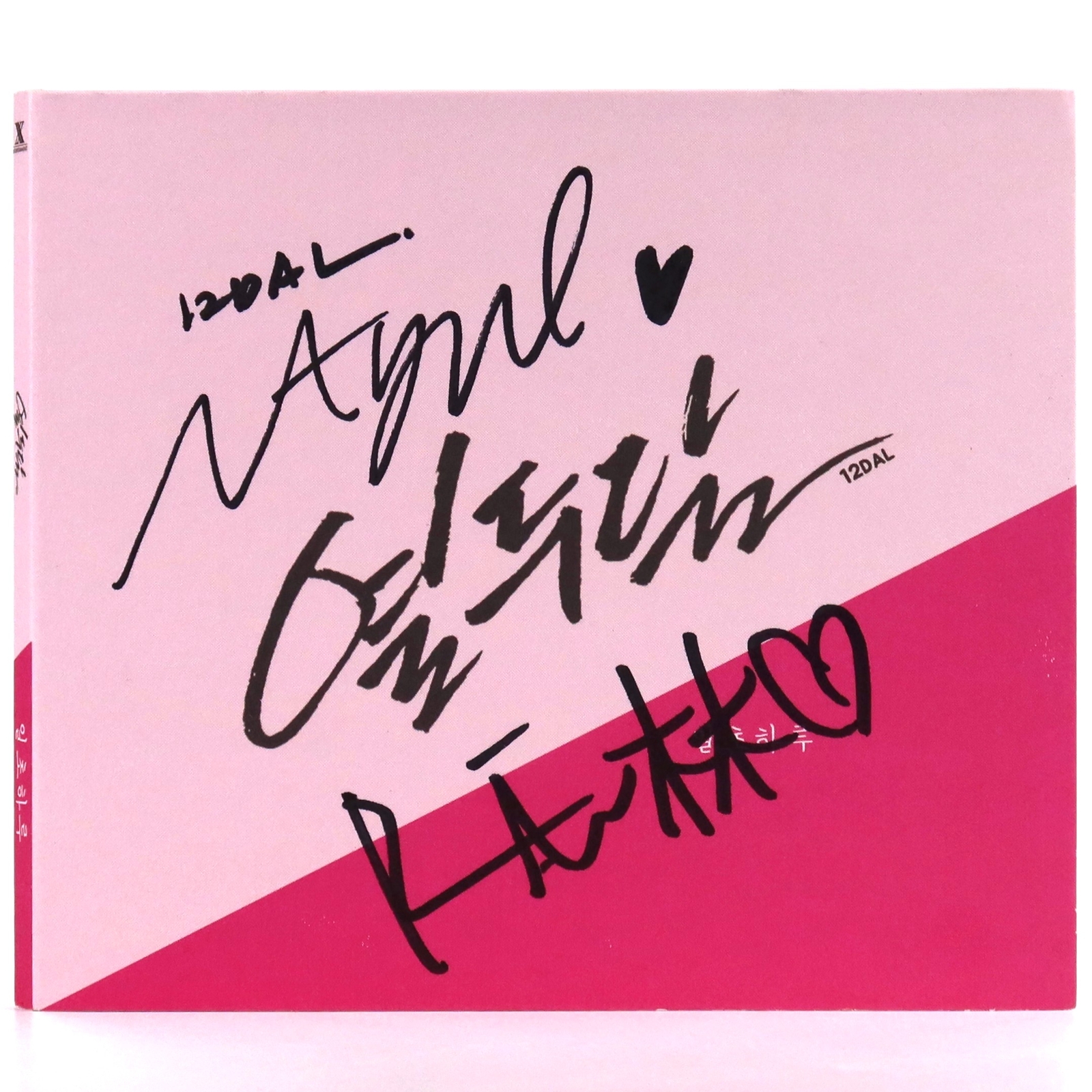 12DAL - One Second Signed Autographed Single Album CD K-Pop