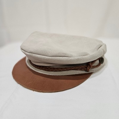 Brixton [Read] Women's Kayla Cap Suede Leather Size Small (7, 56cm)
