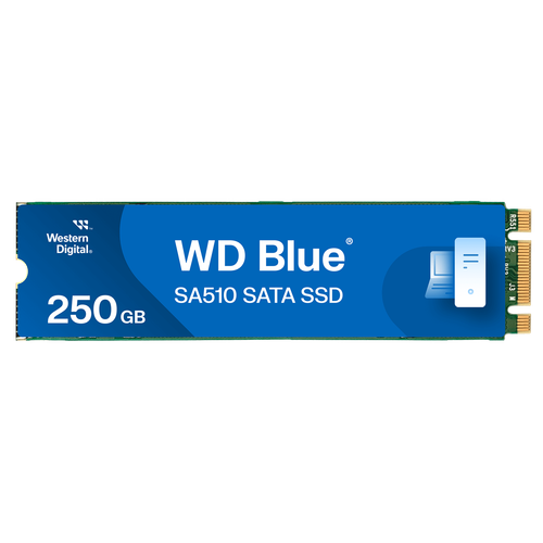 Western Digital 250GB WD Blue SA510 SATA SSD M.2 2280 - WDS250G3B0B-00AXS0