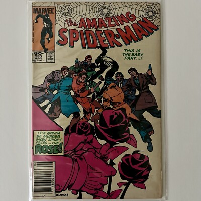 Amazing Spider-Man #253, FN+ 1st Richard Fisk As Rose Marvel Comics