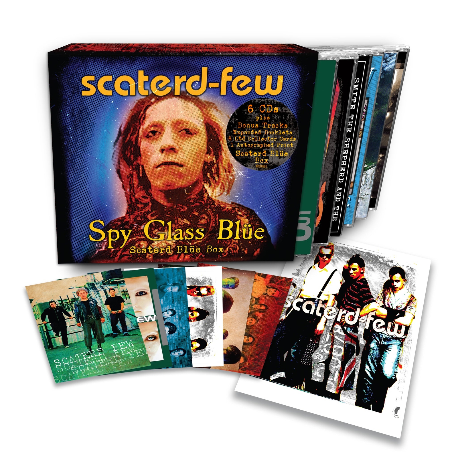 Scaterd Few/Spy Glass Blüe Box Set - 6 Remastered CDs/6