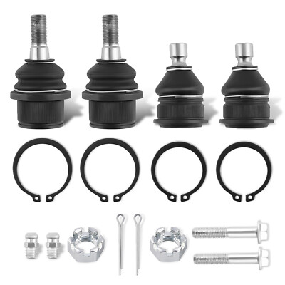 Front Upper Lower Ball Joints For 2002-2009 GMC Envoy Trailblazer 2WD/4WD K6664