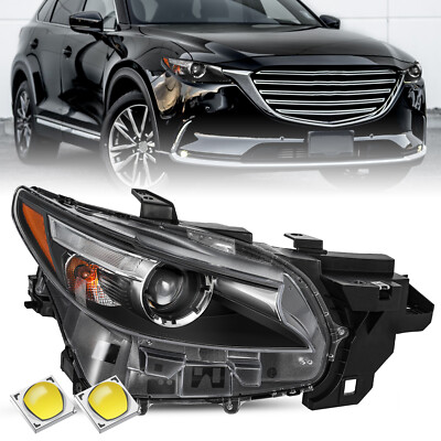 For 2016-2020 Mazda CX9 CX-9 OE Style LED Headlights NON- AFS Model