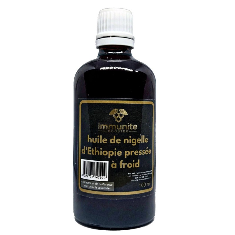 Huile De Nigelle Habashya (Ethiopienne) - Pure - PressÃ©E A Froid - 100ml