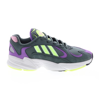

Adidas Yung-1 BD7655 Мужские серые синтетические кроссовки на шнуровке Lifestyle Обувь, Серый, Adidas Yung-1