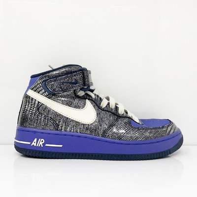 

Баскетбольные кроссовки Nike Womens Air Force 1 Mid 366731-411 фиолетовые, размер 6,5, Фиолетовый, Air Force 1 Mid