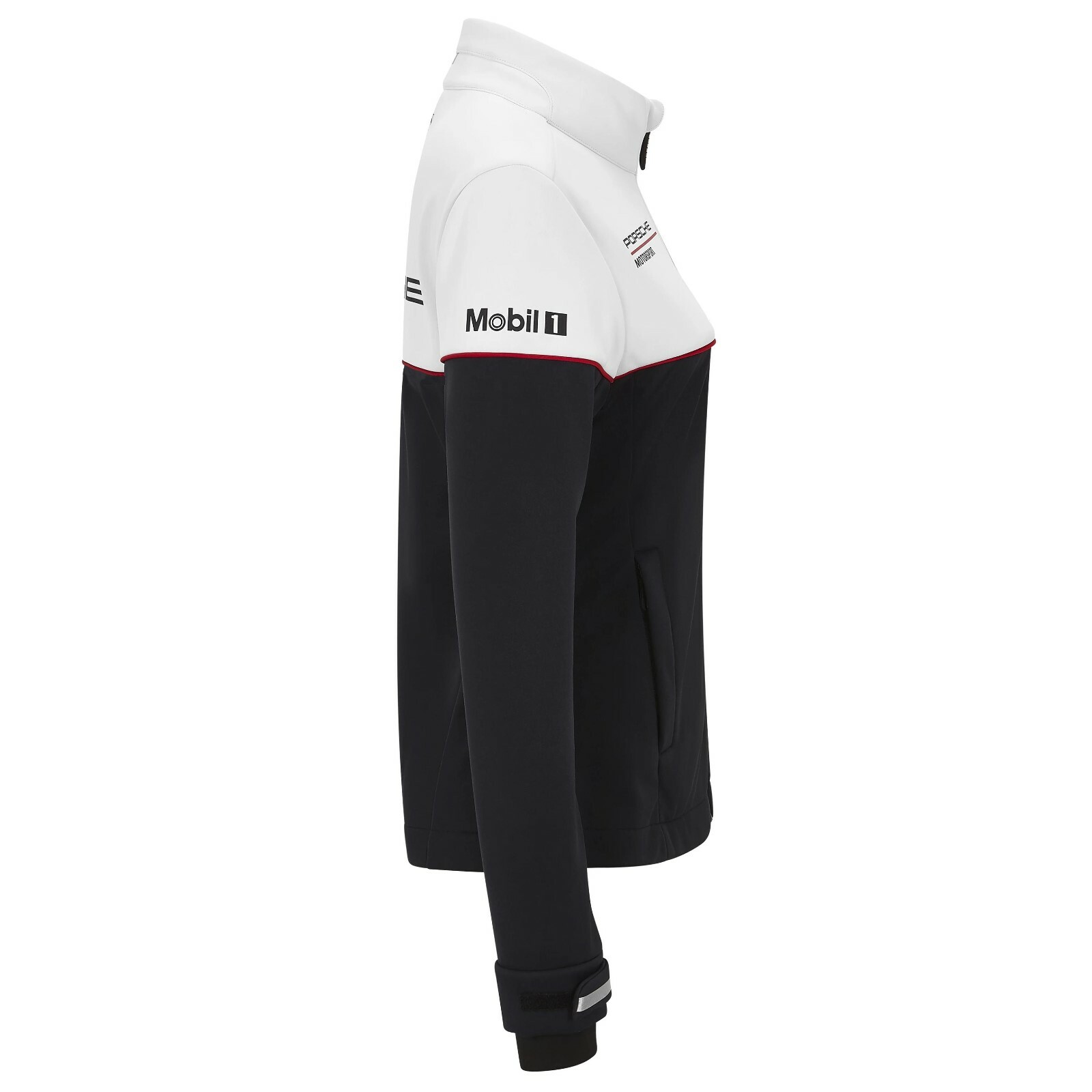 Pre-owned Porsche Motorsport Women's Team Softshell Jacket Black/white