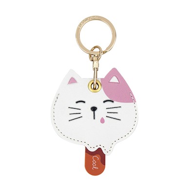 Key Fob Delicate Gift Access Control Badge Card Holder with Keychain Anti-rust