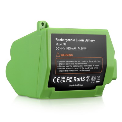 14.4V S9 Battery For Irobot Roomba S9+ Plus 9150 S9550 S955020 ABL-B 65-2 Vacuum