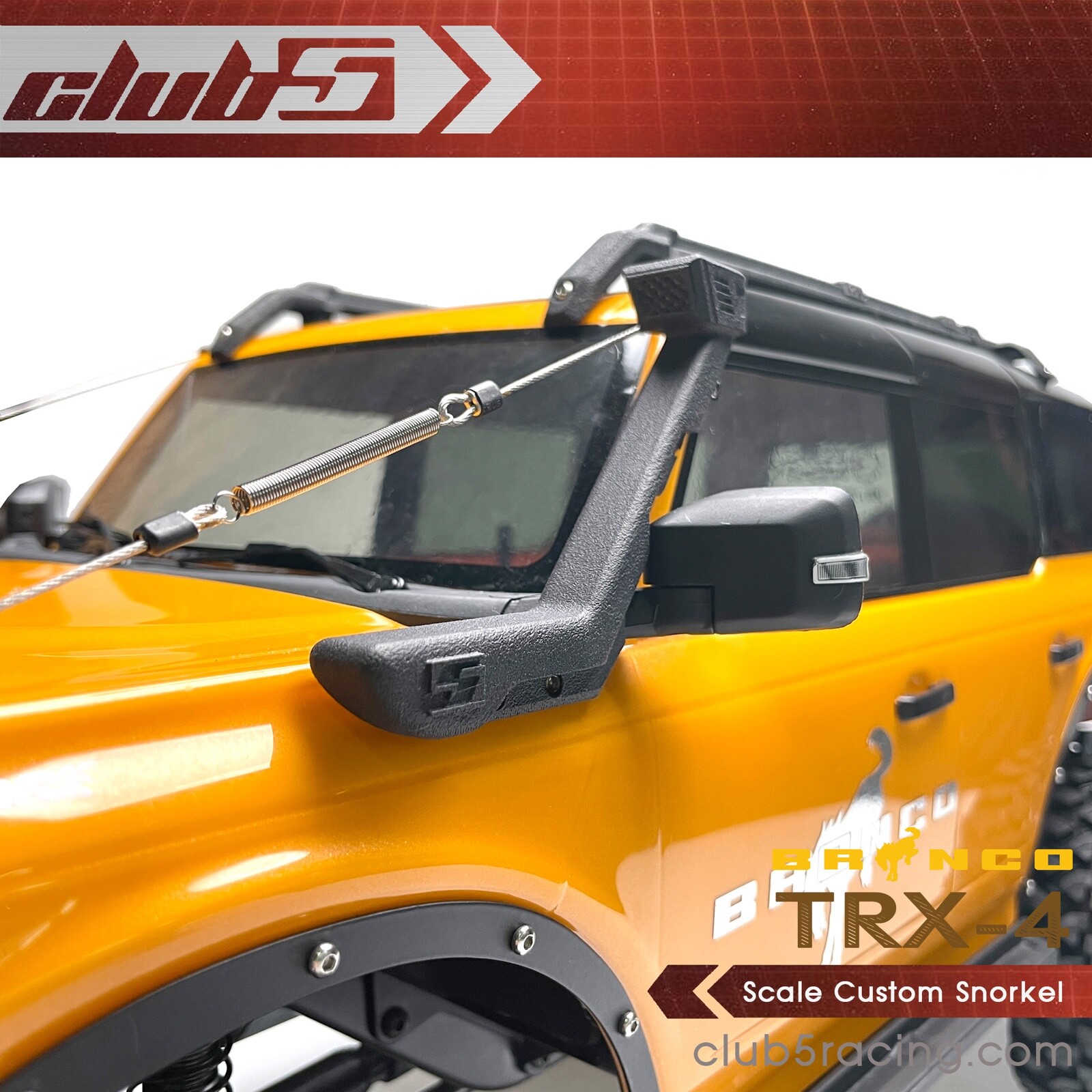 Scale Custom Snorkel for TRX-4 2021 Bronco | eBay Scale Custom Snorkel for TRX-4 2021 Bronco | eBay