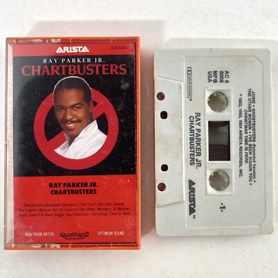 Ray Parker Jr. Chartbusters Vintage 1984 Audio Cassette Tape Ghostbusters Tested