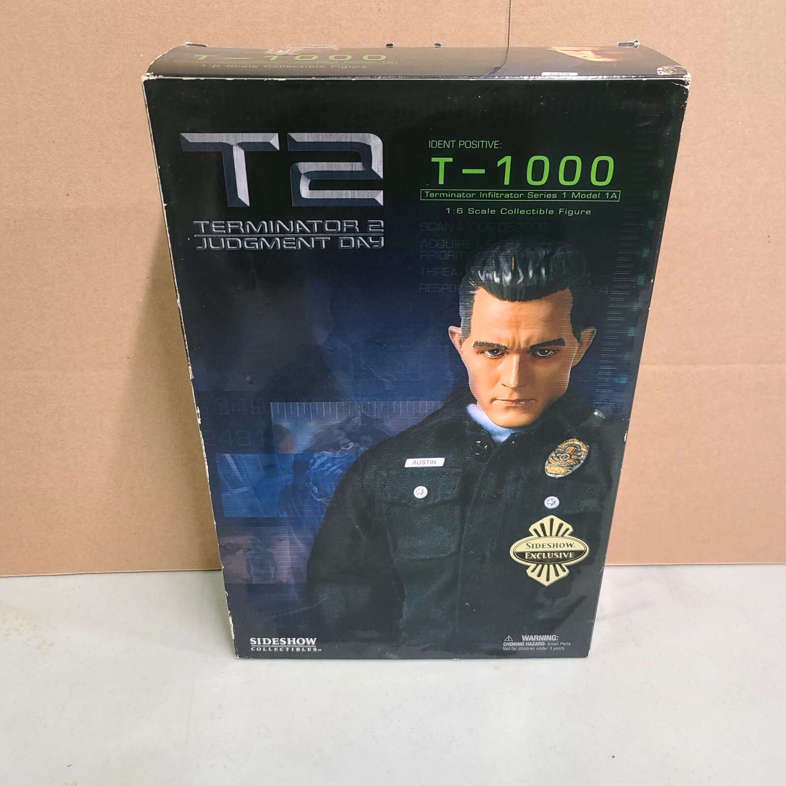 SIDESHOW EXCLUSIVE 1/6 T2 TERMINATOR 2 JUDGMENT DAY (T-1000